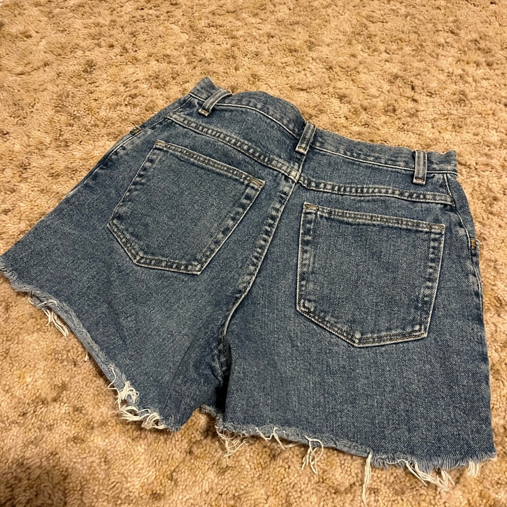 Wrangler denim shorts, about size 2 to 4
